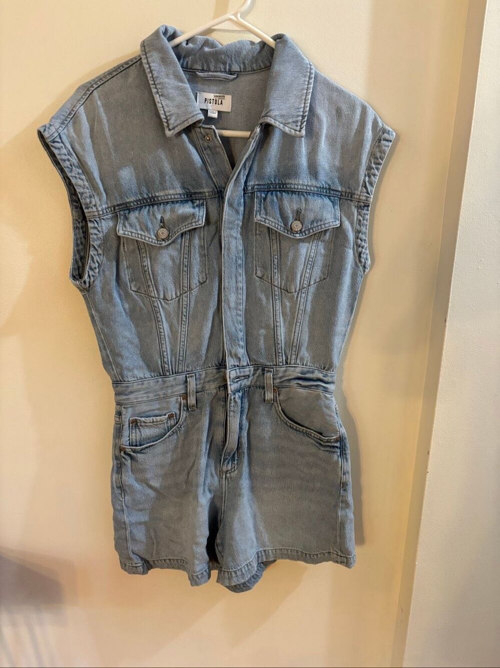 Pistola Denim Jumpsuit